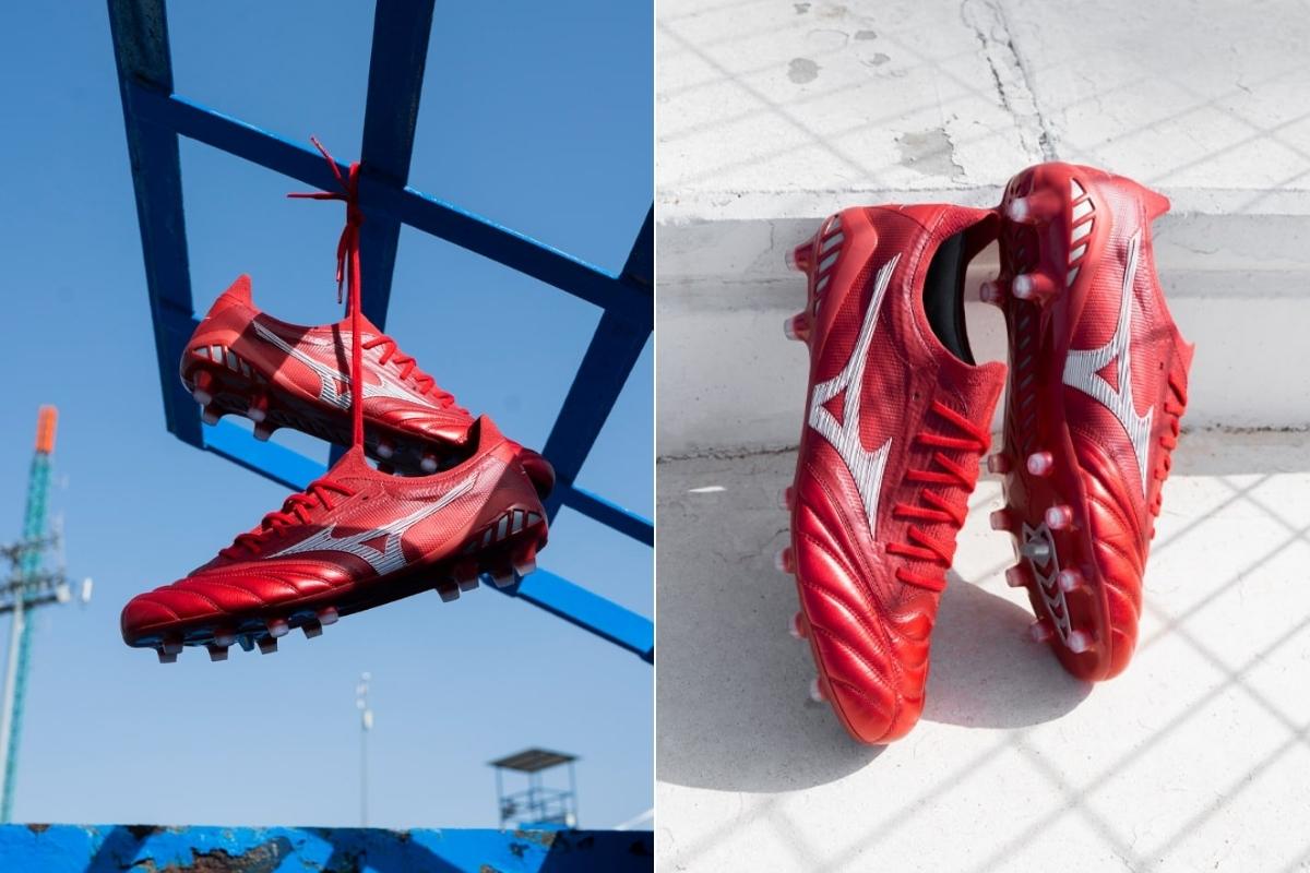 Giày đá bóng Mizuno Passion Red